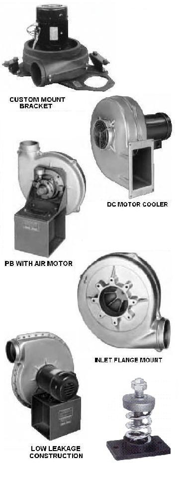 Aluminum pressure blowers