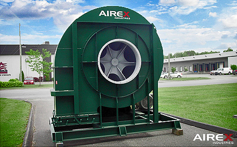industrial blower high pressure capacity