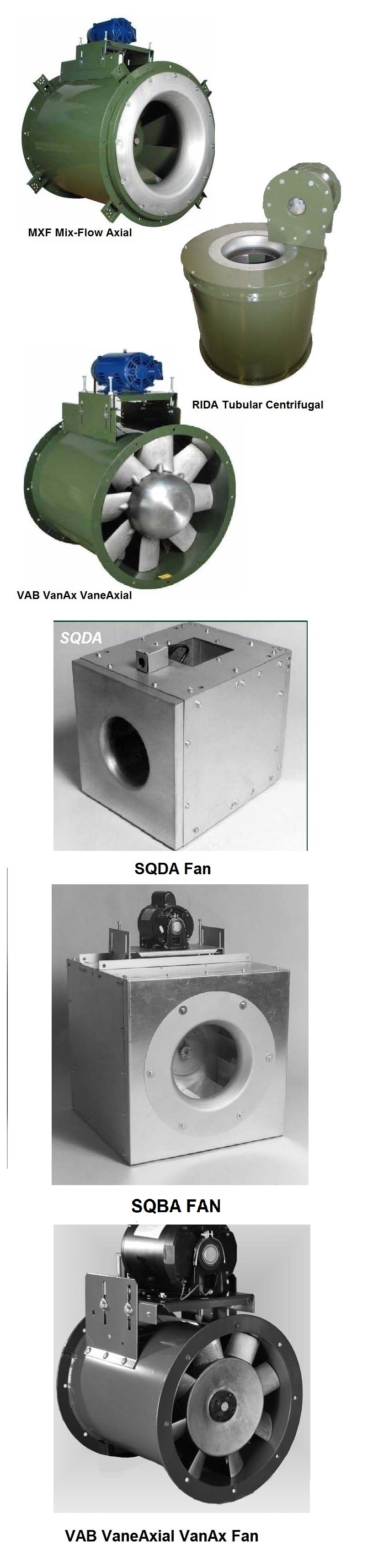 Inline centrifugal fan ventilator