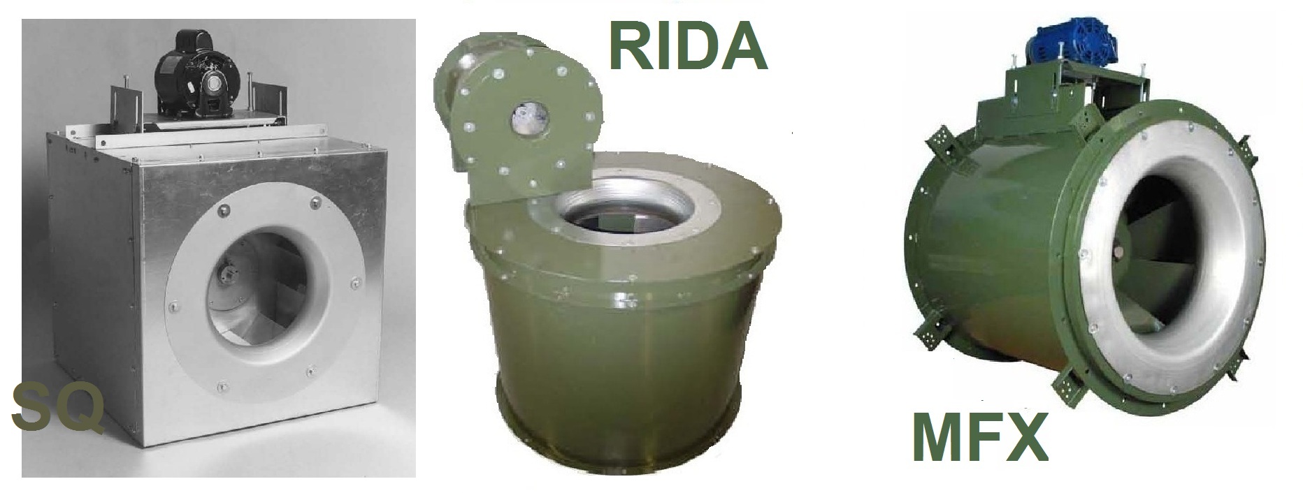 Inline centrifugal fan blower