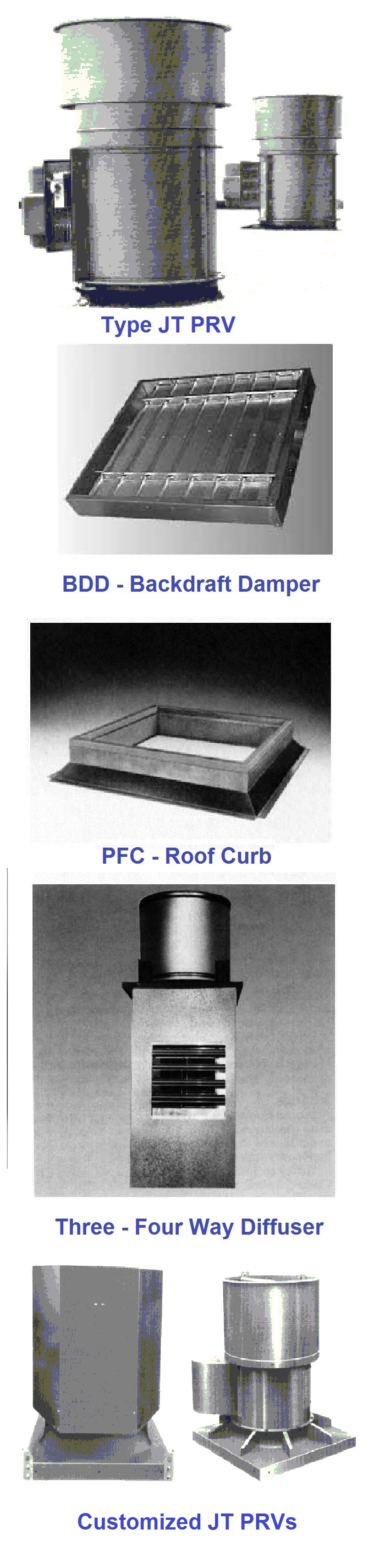 Axial roof exhaust ventilator