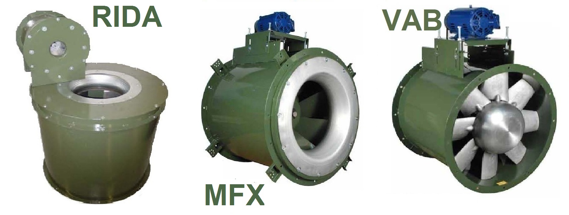 Mix flow fan