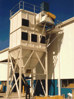 Industrial bag house dust collectors and fume extractors